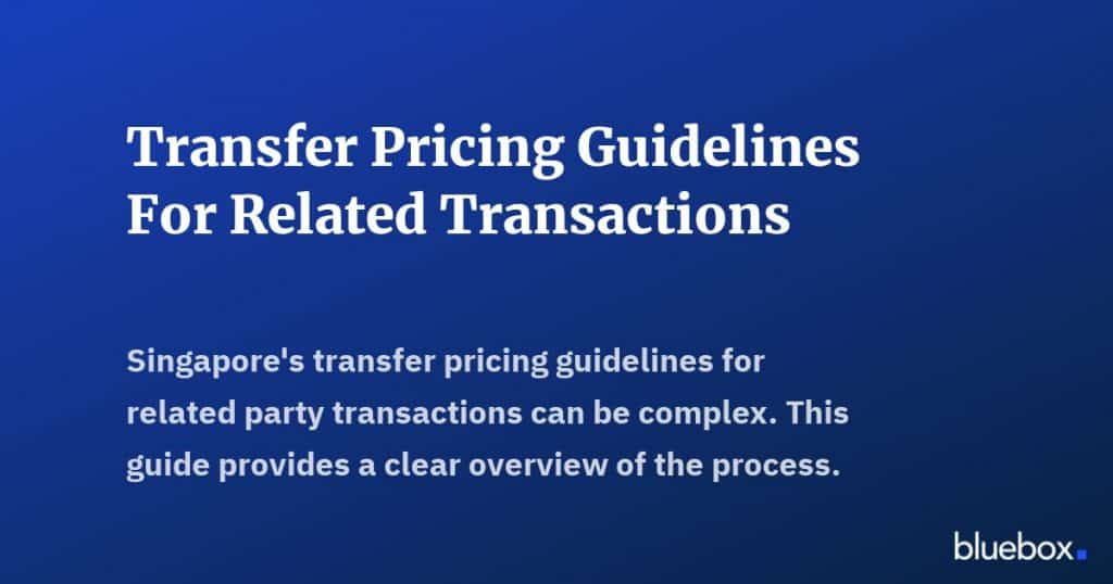 Transfer Pricing Guidelines For Related Transactions