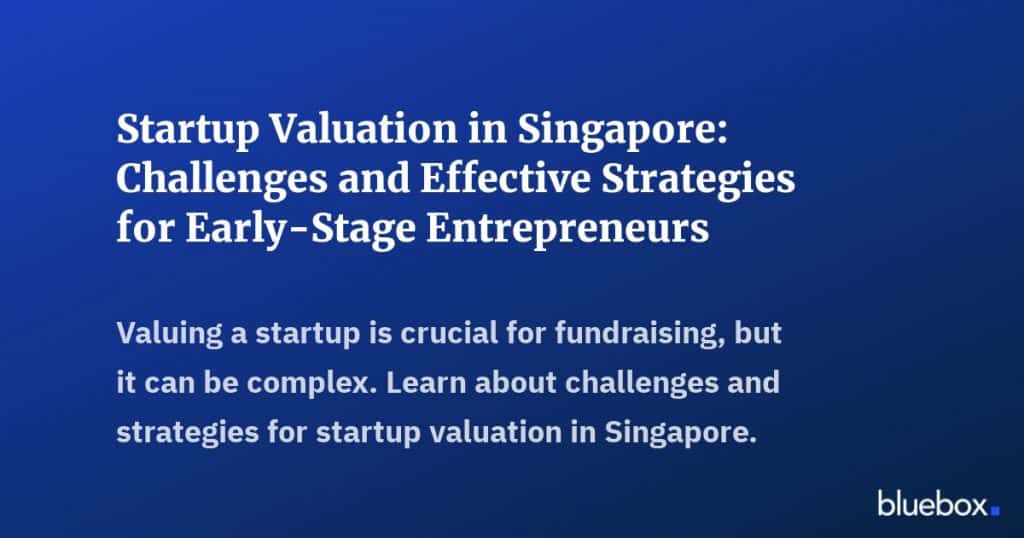 Startup Valuation in Singapore Challenges and Effective Strategies for Early-Stage Entrepreneurs