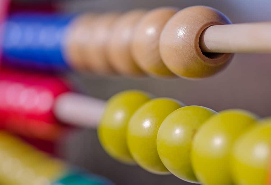 Colorful Wooden Beads Abacus